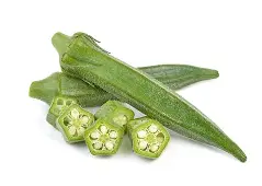 Fresh Green Okra